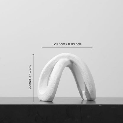Simple Modern Creative Ceramic Vase Decoration Living Room Flower Arrangement - Pacisia