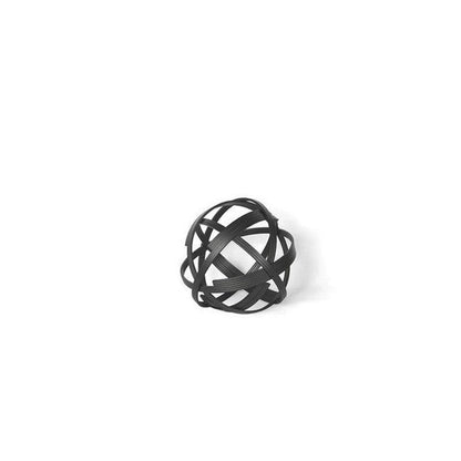 Simple Modern Glass Vase Living Room Coffee Table Metal Frame - Pacisia