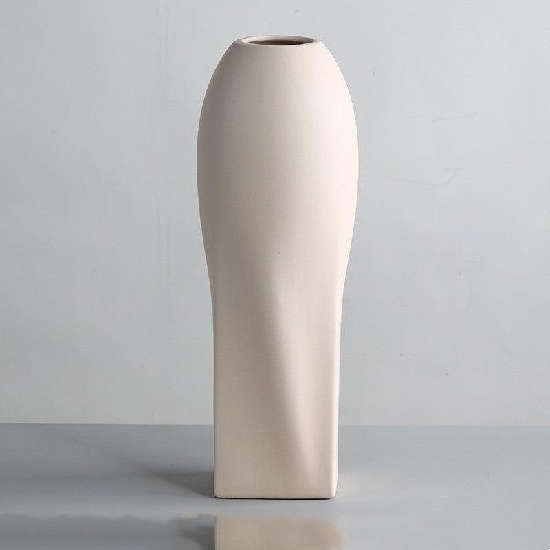 Simple Nordic Morandi Ceramic Vase Ornaments - Pacisia