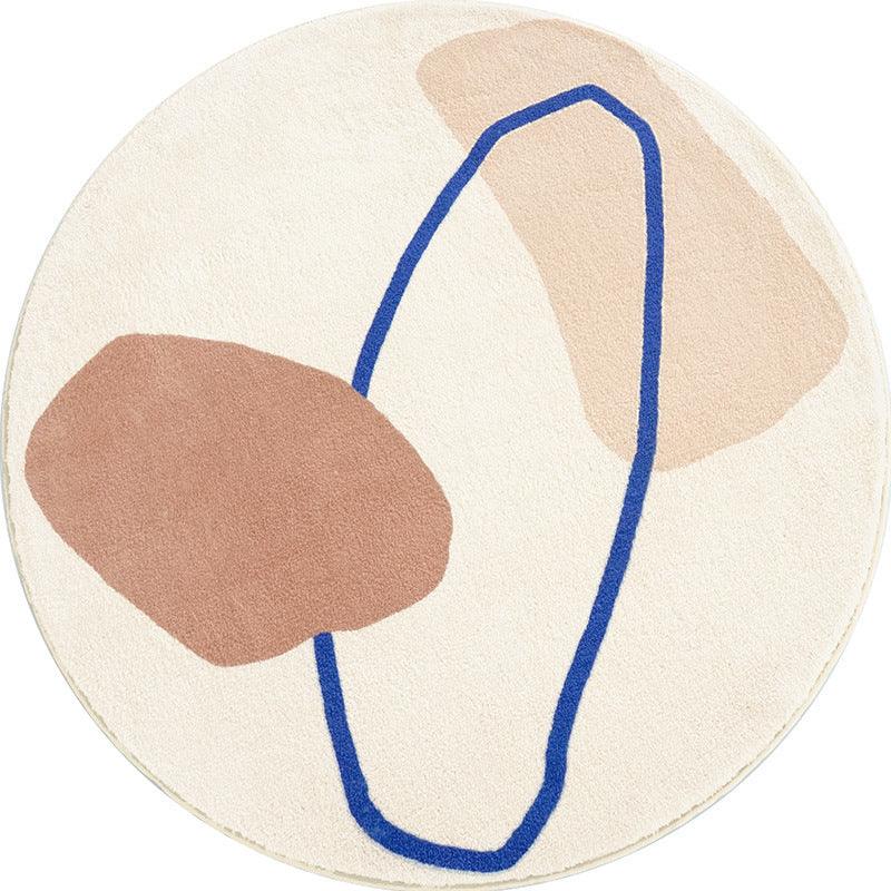 Simple Round Carpet For Home Bedroom - Pacisia