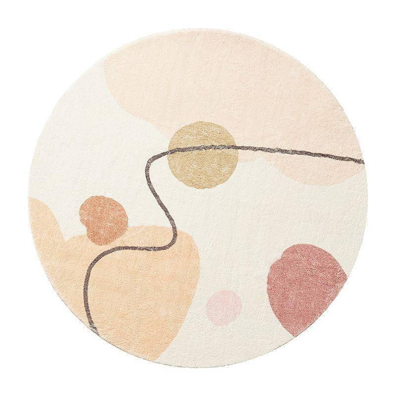 Simple Round Carpet For Home Bedroom - Pacisia