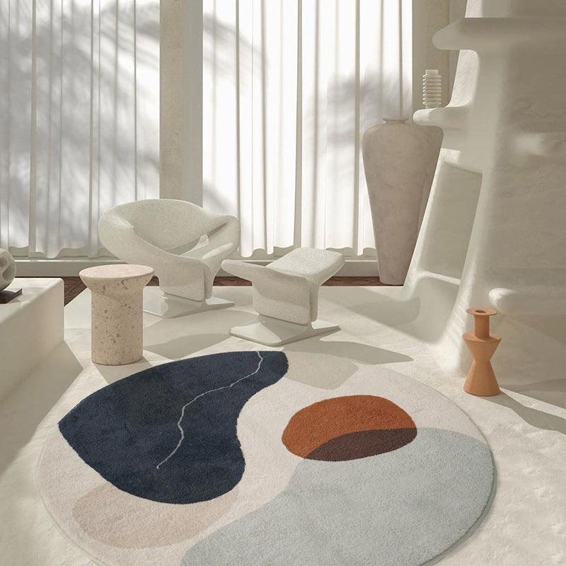 Simple Round Carpet For Home Bedroom - Pacisia