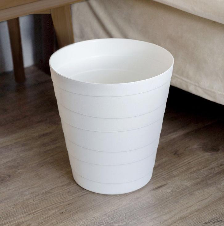 Simple trash can living room bedroom household trash can paper kitchen without lid trash - Pacisia