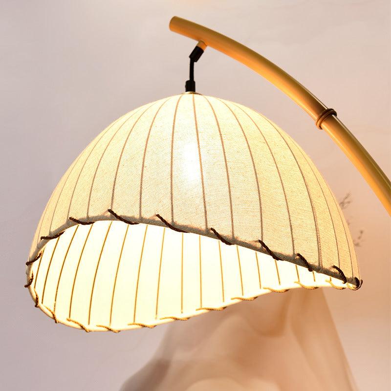 Study Bedroom Bed Bamboo Floor Lamp - Pacisia