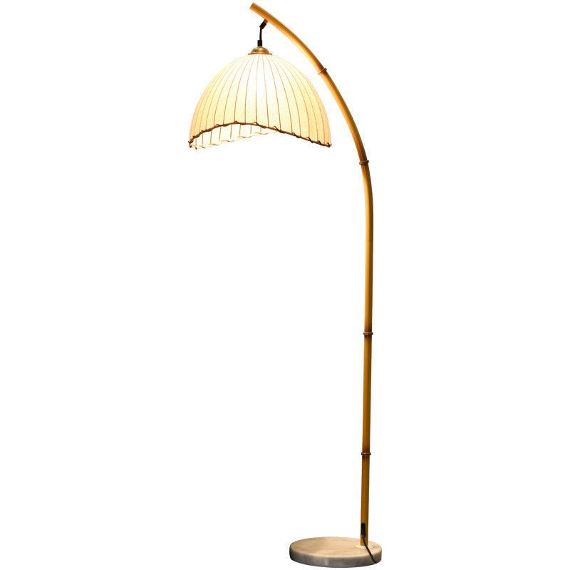 Study Bedroom Bed Bamboo Floor Lamp - Pacisia
