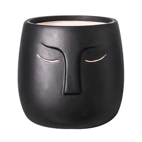 Ceramic Face Living Room Vase - Pacisia
