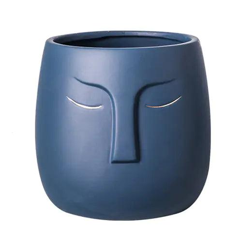 Ceramic Face Living Room Vase - Pacisia