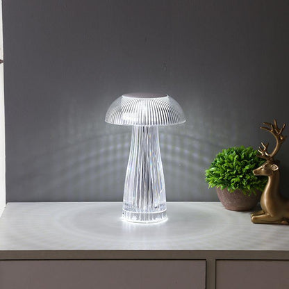Creative Crystal Lamp Jellyfish Table Lamp Light Luxury Touch Decoration Home Decor - Pacisia