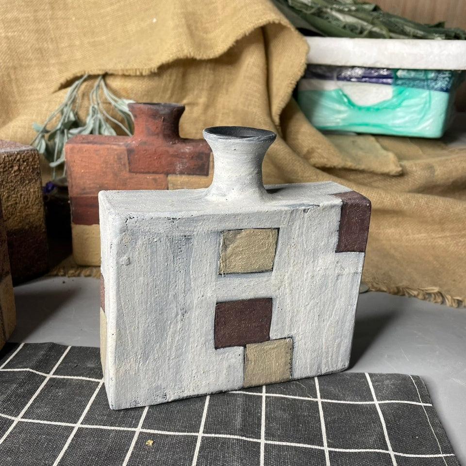 Succulent Rough Pottery Handmade Vase Flower Pot - Pacisia