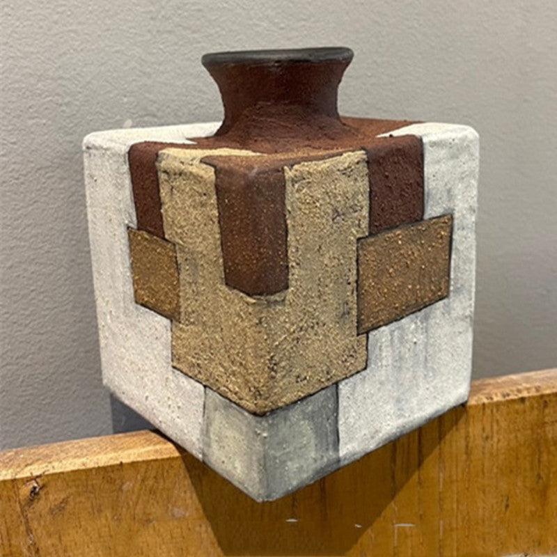 Succulent Rough Pottery Handmade Vase Flower Pot - Pacisia