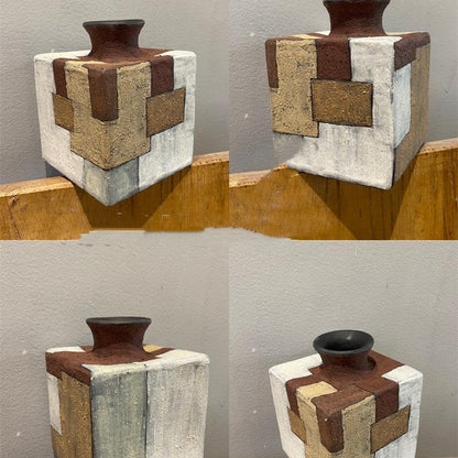 Succulent Rough Pottery Handmade Vase Flower Pot - Pacisia