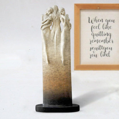 Three Goddess Statue Art Craft Resin Ornament - Pacisia