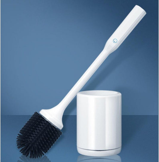 Toilet Brush Rubber Head Holder Cleaning Brush For Toilet Wall Hanging Household Floor Cleaning Bathroom Accessories - Pacisia