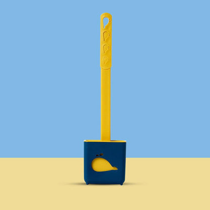 Toilet Soft Glue Dead Corner Cleaning Toilet Gap Long Handle Toilet Toilet Brush - Pacisia