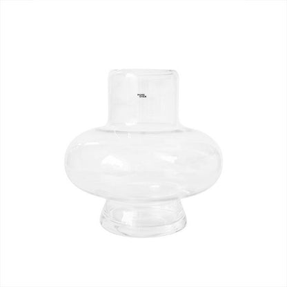 Transparent Glass Vase With Dried Flowers And Hydroponic Decoration - Pacisia