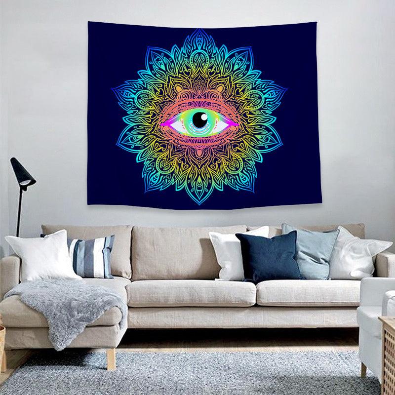 Trendy Home Decor Psychedelic Print Tapestry - Pacisia