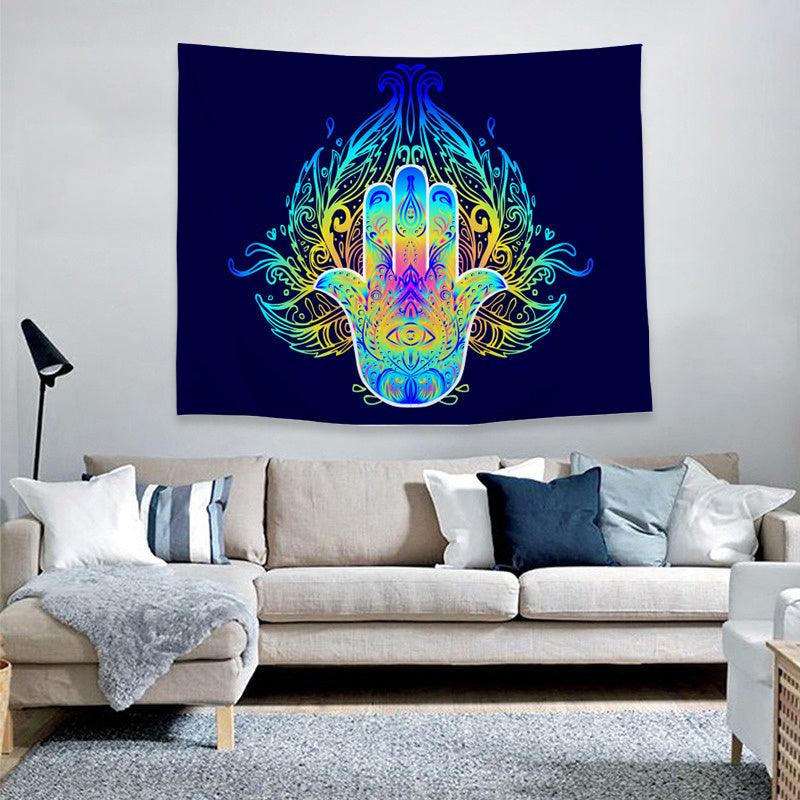 Trendy Home Decor Psychedelic Print Tapestry - Pacisia
