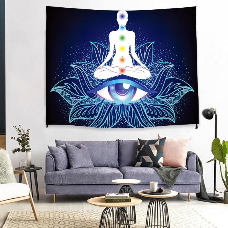Trendy Home Decor Psychedelic Print Tapestry - Pacisia