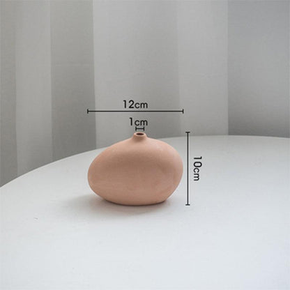 Unburnt Ceramic Small Vase Homestay Art Decoration Dried Flower Decoration - Pacisia