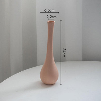 Unburnt Ceramic Small Vase Homestay Art Decoration Dried Flower Decoration - Pacisia