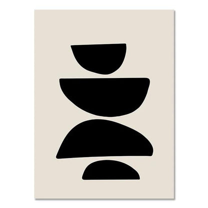 Abstract Bohemian Wall Art Poster Boho Canvas Paintings on The Wall Picture for Living Room Interior Painting Room Decoration - Pacisia