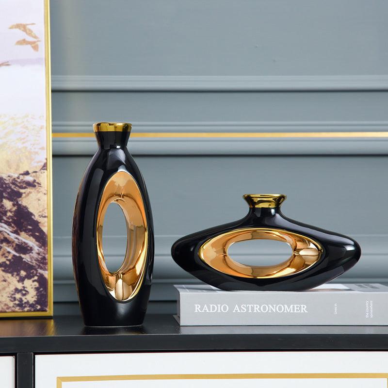 Vase Flower Stand Living Room Wine Cabinet Modern Nordic Decoration Creative High-End - Pacisia