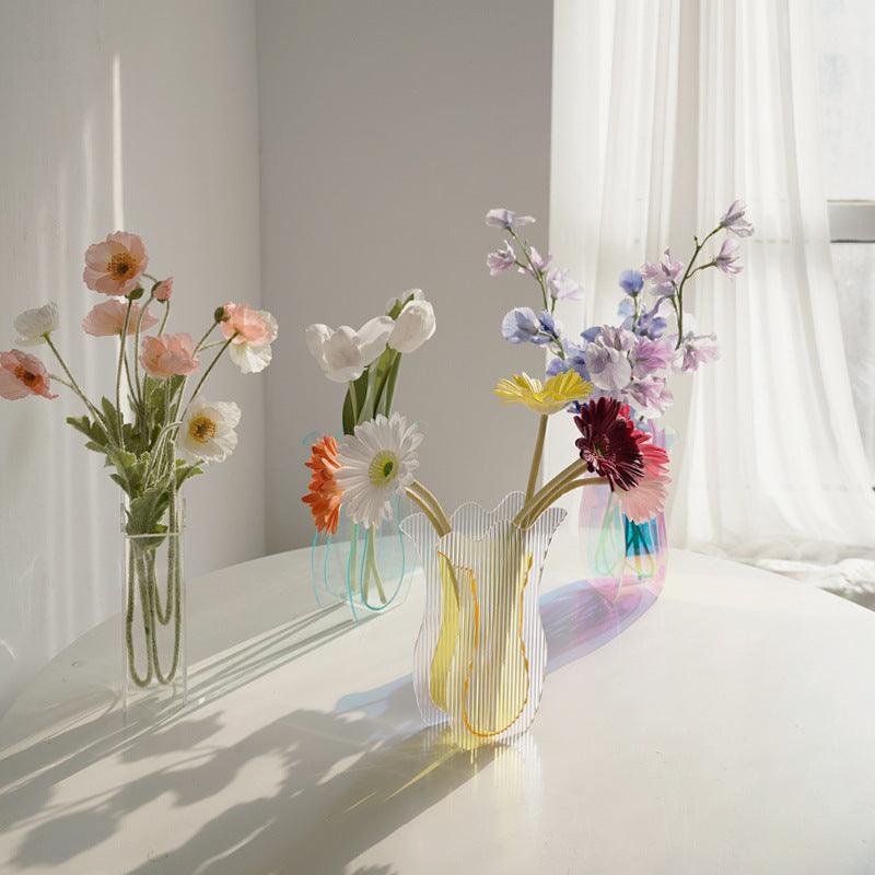 Vase Living Room Decoration Tulip Flower Arrangement - Pacisia
