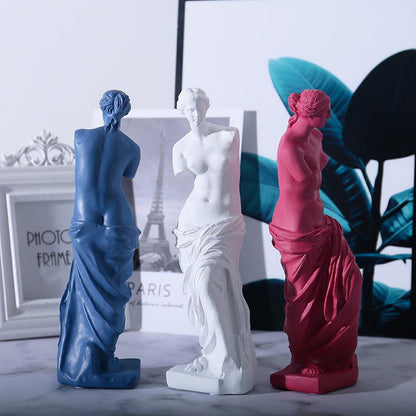 Venus Plaster Sculpture Statue Decoration Home Decoration Living Room - Pacisia