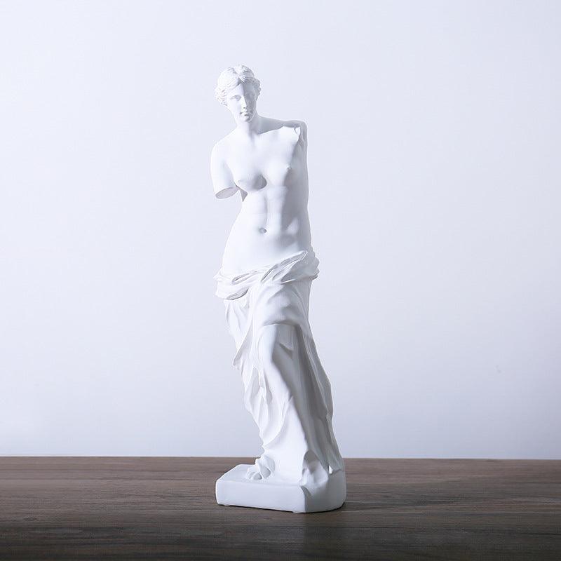 Venus Plaster Sculpture Statue Decoration Home Decoration Living Room - Pacisia