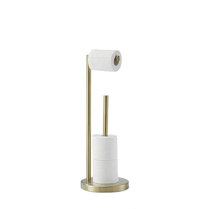 Vertical Roll Holder With Paper Towel Storage Organizer Stainless Steel - Pacisia