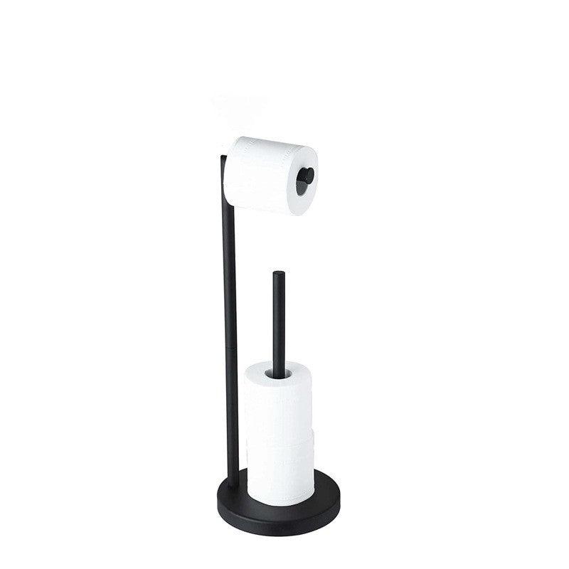 Vertical Roll Holder With Paper Towel Storage Organizer Stainless Steel - Pacisia