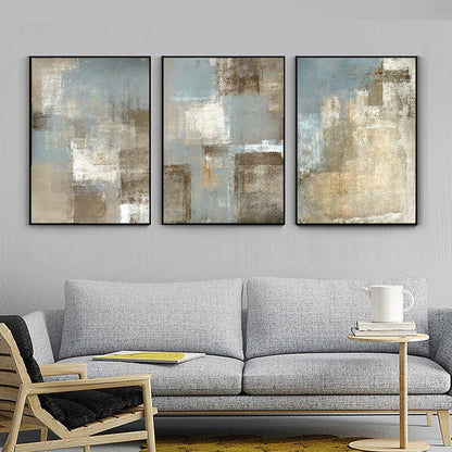Vintage Abstract Art Canvas Painting Picture Poster Interior Home Decoration - Pacisia