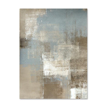Vintage Abstract Art Canvas Painting Picture Poster Interior Home Decoration - Pacisia