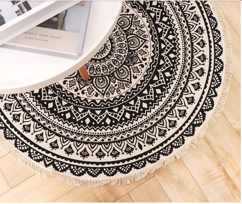 Vintage Quilted Cotton Carpet Bedroom Bed - Pacisia