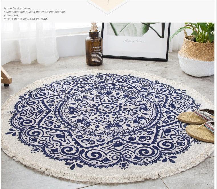 Vintage Quilted Cotton Carpet Bedroom Bed - Pacisia