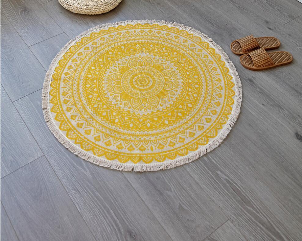 Vintage Quilted Cotton Carpet Bedroom Bed - Pacisia