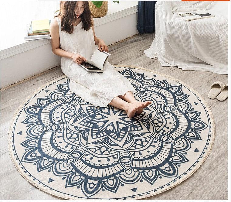 Vintage Quilted Cotton Carpet Bedroom Bed - Pacisia