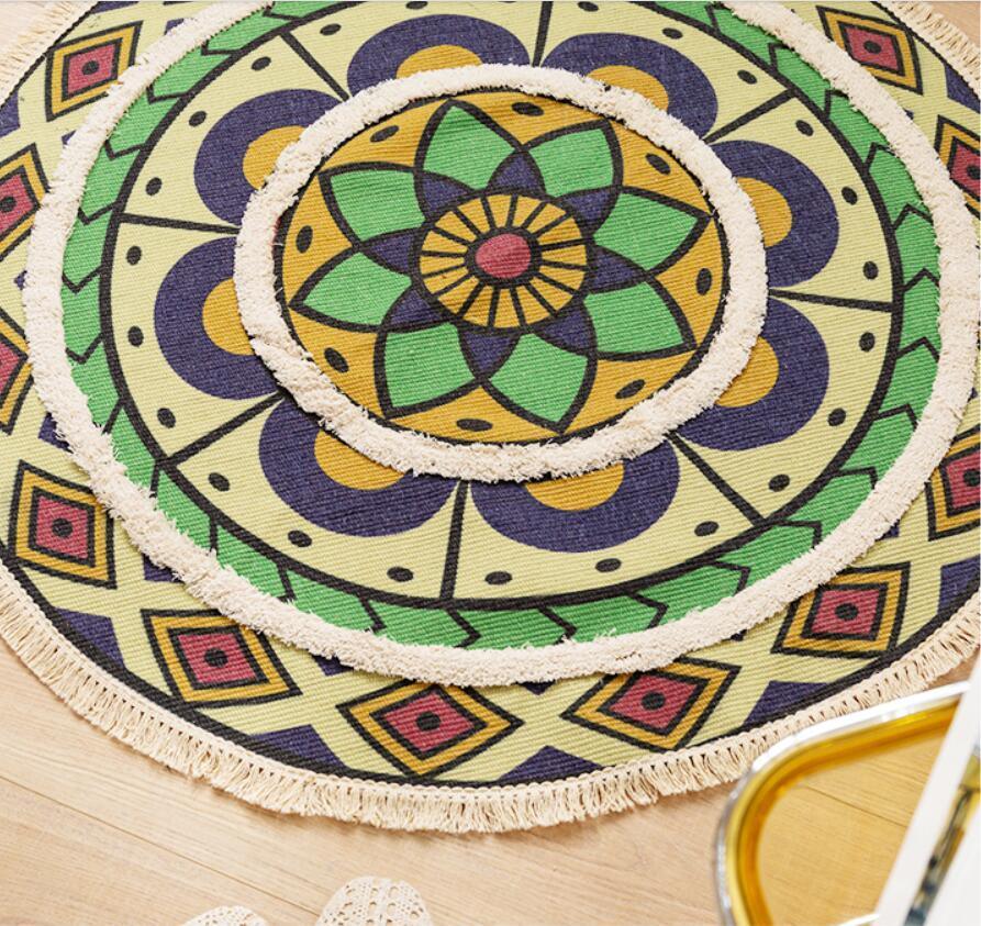 Vintage Quilted Cotton Carpet Bedroom Bed - Pacisia