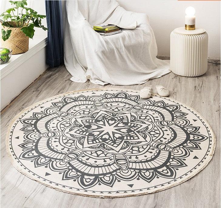 Vintage Quilted Cotton Carpet Bedroom Bed - Pacisia