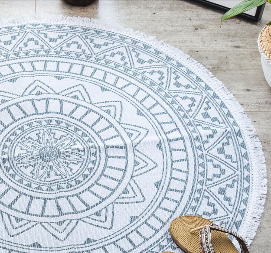 Vintage Quilted Cotton Carpet Bedroom Bed - Pacisia