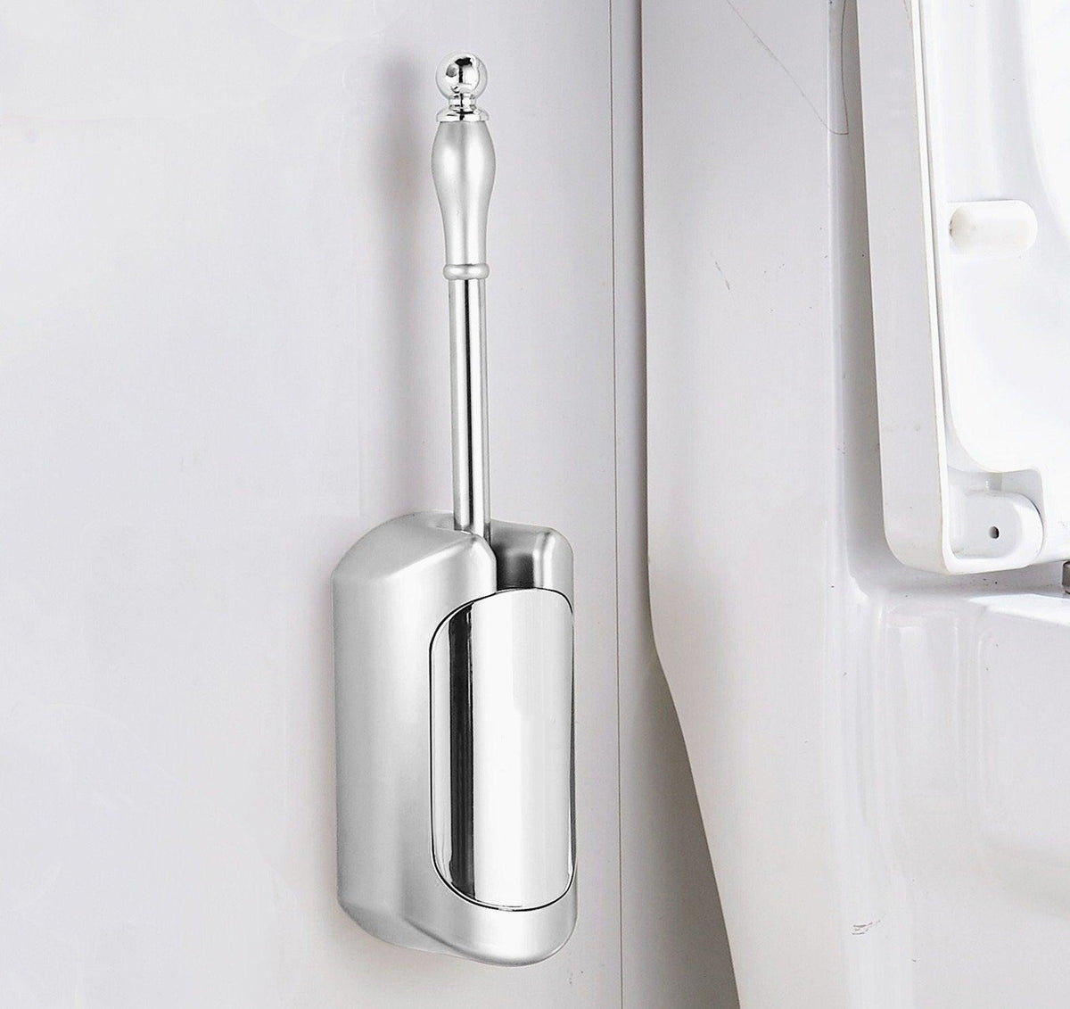 Wall-mounted toilet-free toilet brush set - Pacisia