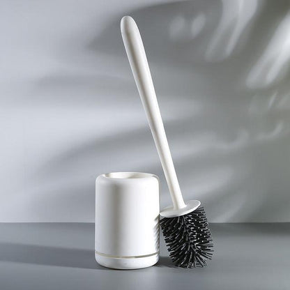 Water-free Wall-mounted Nordic Silicone Toilet Brush Set - Pacisia