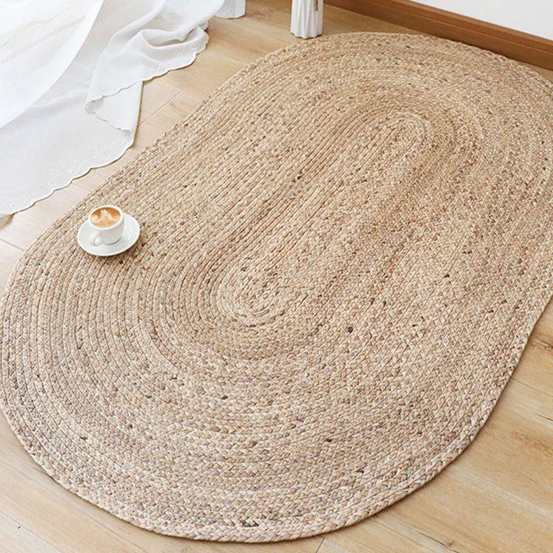 Water Reed Hand-woven Straw Oval Carpet - Pacisia
