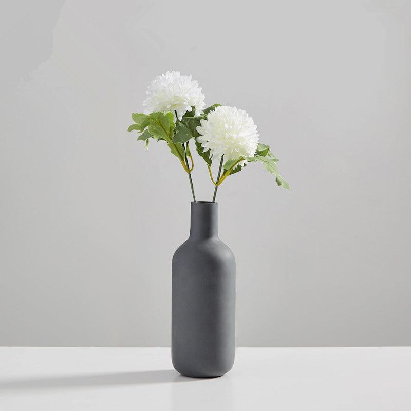 Wind frosted ceramic small vase - Pacisia