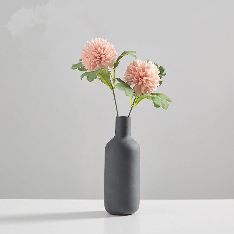 Wind frosted ceramic small vase - Pacisia