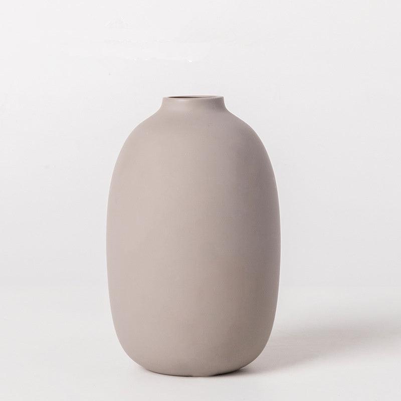 Wind frosted ceramic small vase - Pacisia