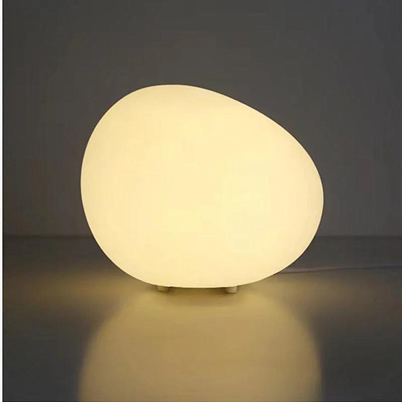 Cobblestone Night Light Modern Minimalist Atmosphere Table Top Decorative Lamp Romantic Desk Bedside Table Lamp Free Shipping - Pacisia