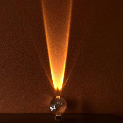 Table Lamp Led Crystal Eye Of The Sky Italian Designer Bedside Table Lamps For Living Bedroom Decor Light Night Projector Gift - Pacisia