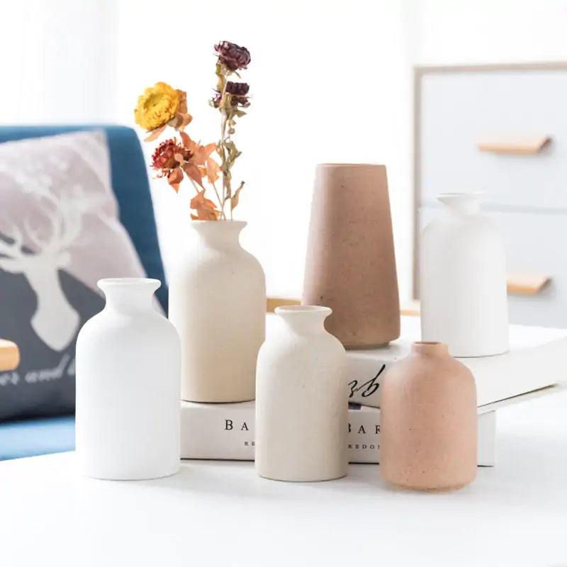 Glazed Ceramic Vases - Pacisia