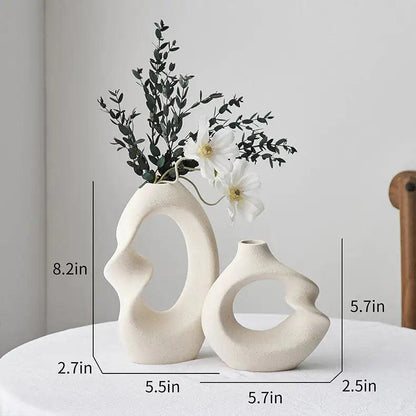 Nordic Ceramic Vases - Pacisia